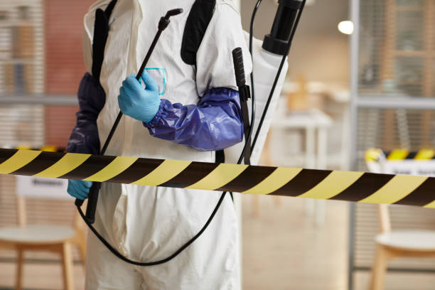 Professional Biohazard Cleanup technician working in Lincoln Park, PA